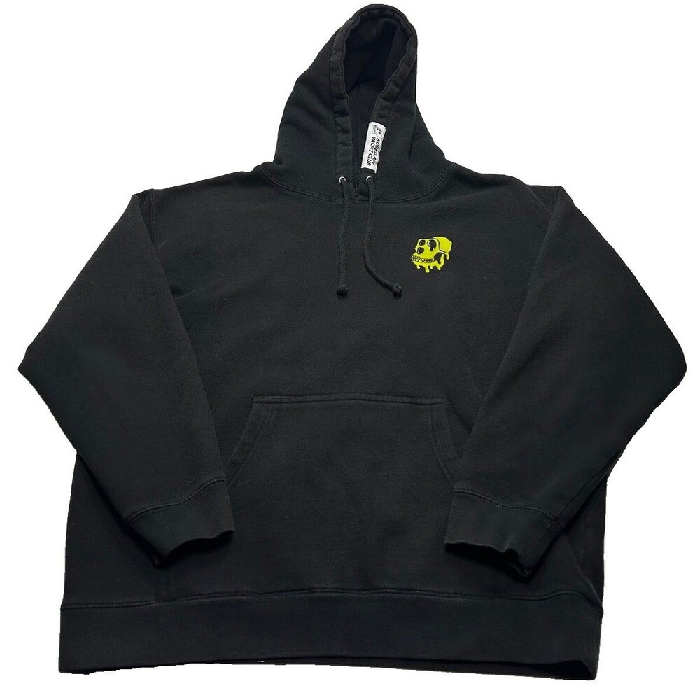 Men's Bored Ape Yacht Club MAYC Hoodie Size Large Black #IND4000C